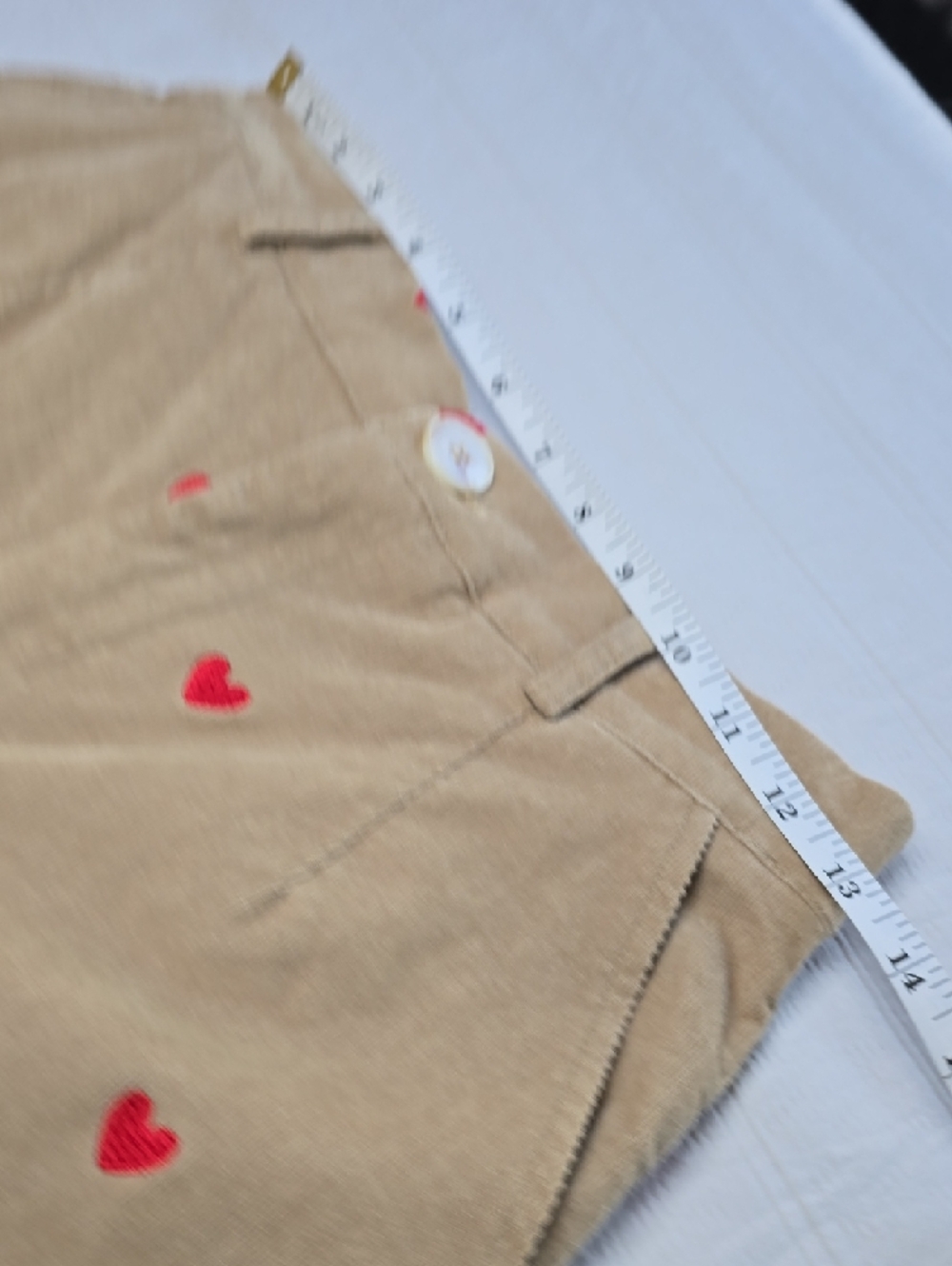Cider "Uncontrollably In Love" Corduroy Pants Womens Medium (See Measurements) - Picture 7 of 15